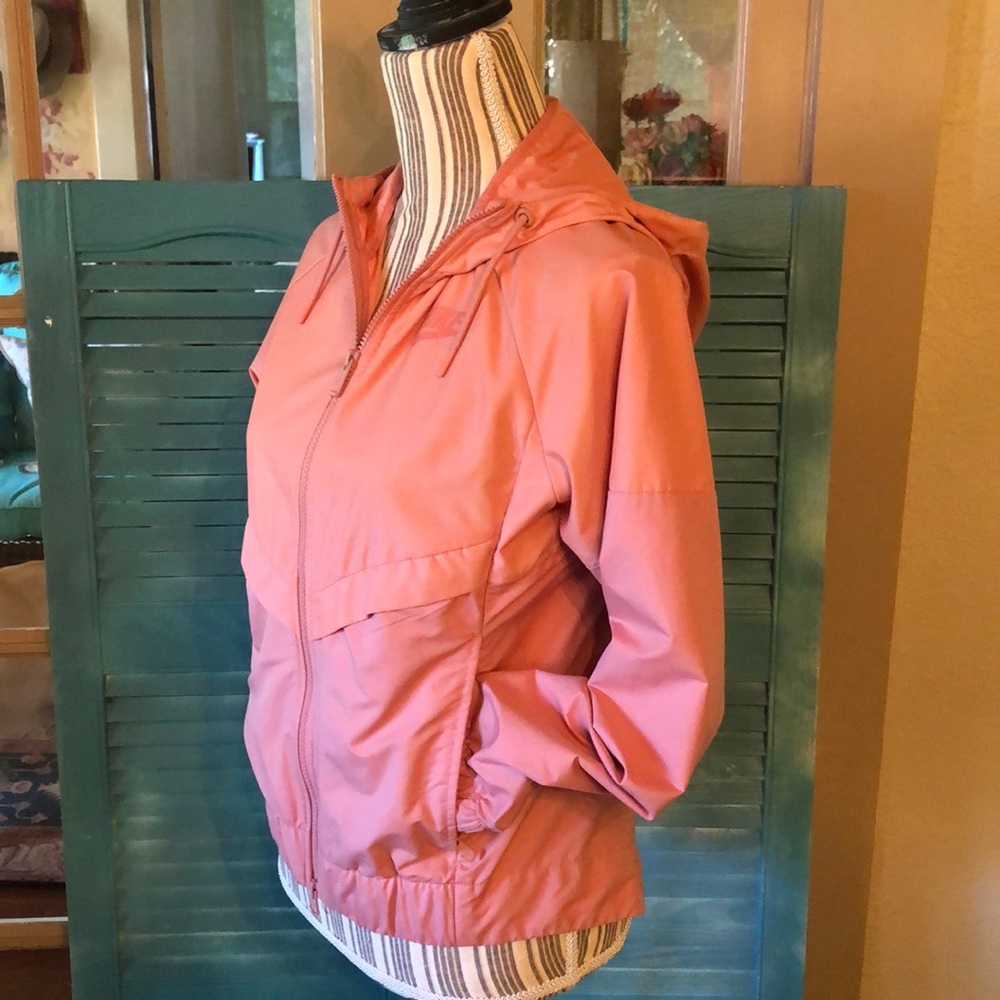 Nike Pink hooded Windbreaker